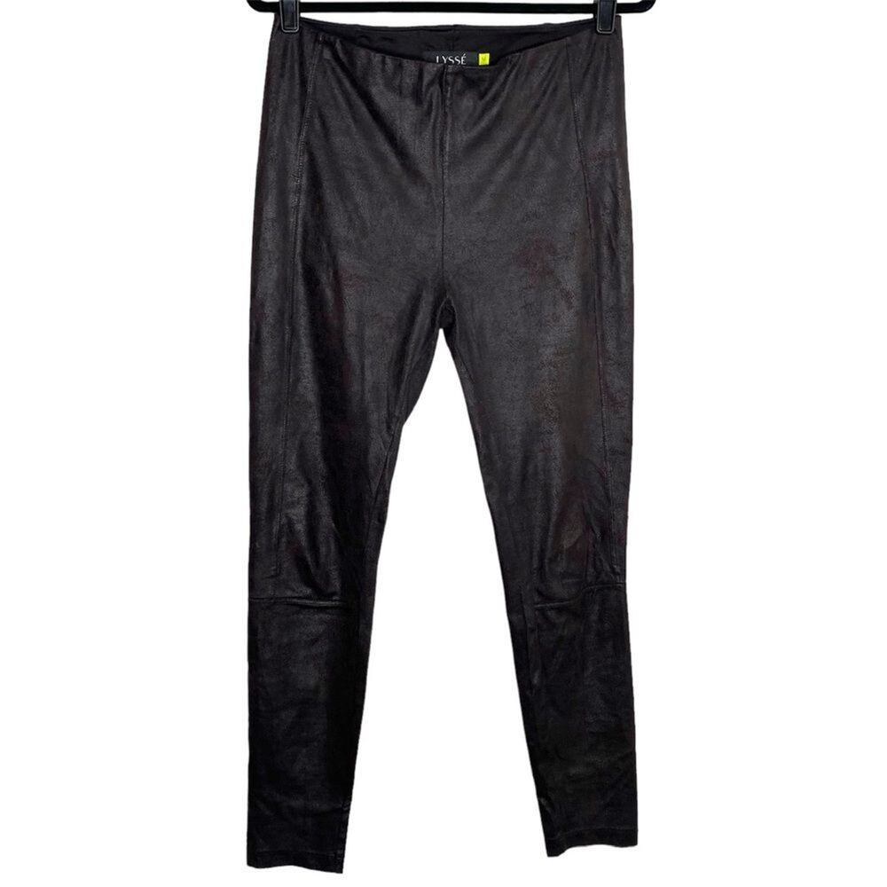 Lysse Brown Matilda Foil 28" Inseam Legging Medium